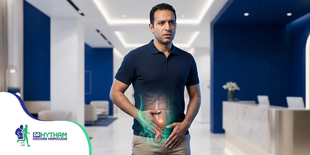 أعراض الفتق الأربي